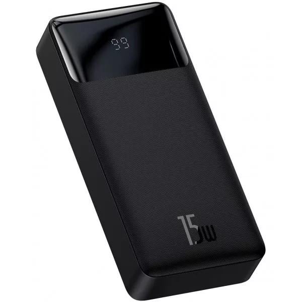 Батарея портативна Baseus Bipow Digital Display Power bank 20000 mAh 15 W PPDML-J01 Black - фото 3