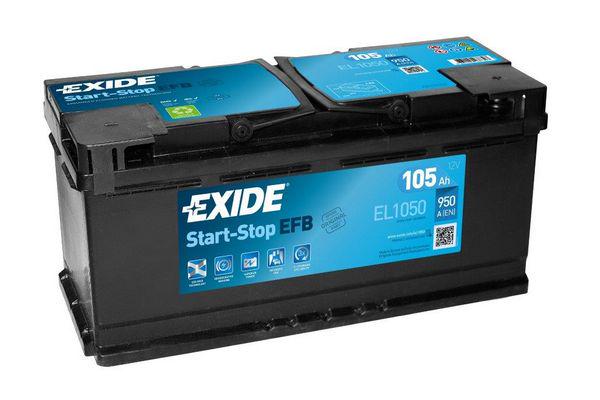 Аккумулятор для легкового автомобиля EXIDE EFB Euro 105 Ah 12V (18073425)