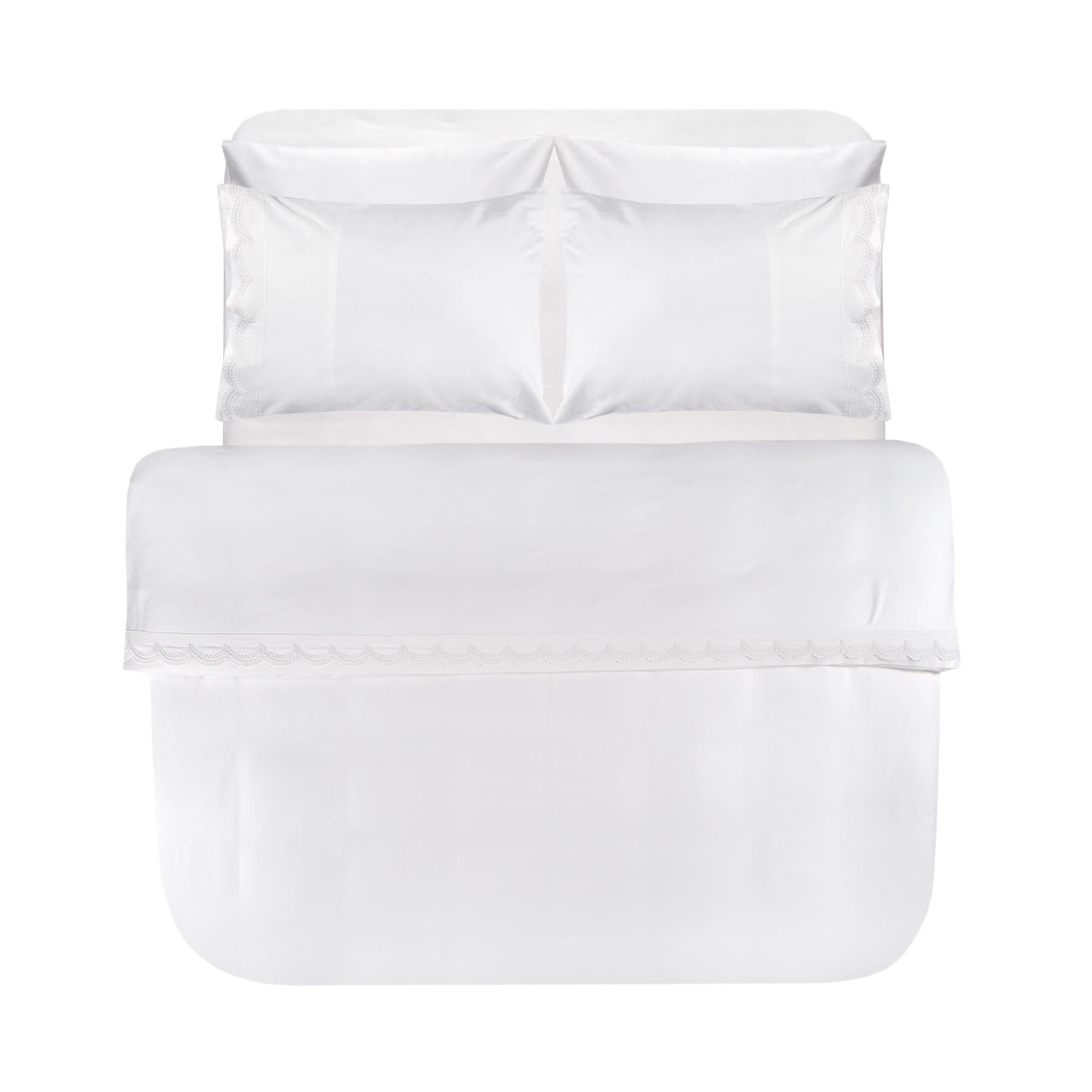 Комплект постельного белья Penelope Alba евро Белый (svt-2000022350976)