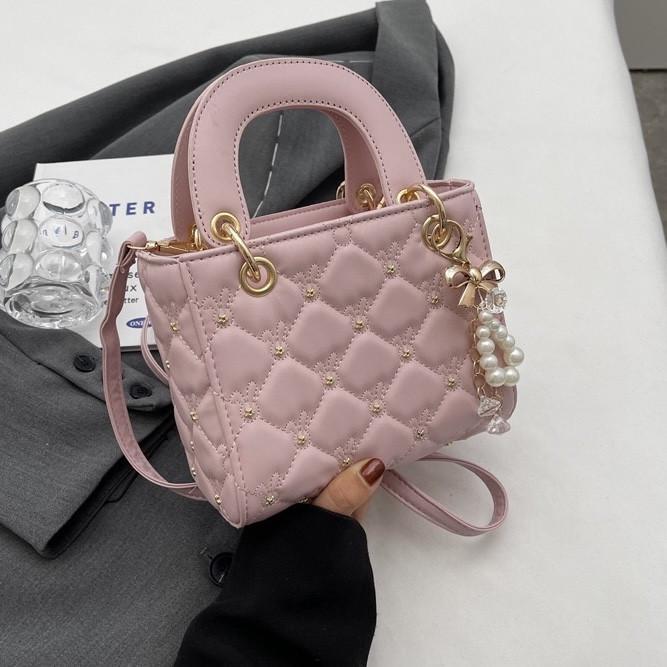 Женская сумка Lady 61878 кросс-боди Розовый (27484590)