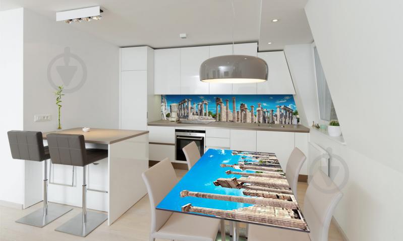 Наклейка виниловая на стол Zatarga «Руины Храма» 600х1200 мм Z180873st