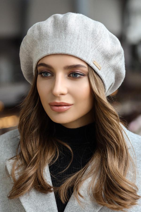 Берет Braxton Карнелия женский Светлый кофе (6018)