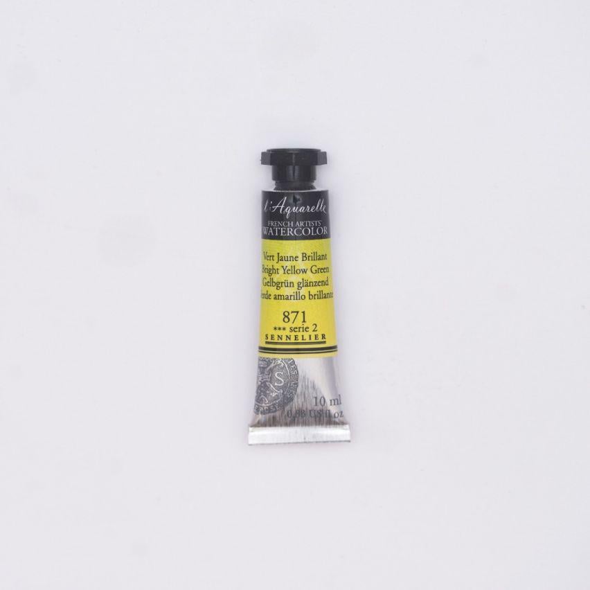 Акварель в тюбиках Sennelier L'Aquarelle S2 10 мл яркий Жёлтый