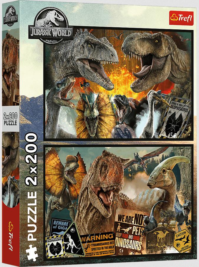 Пазл Trefl Доісторичний світ 2х200 ел.