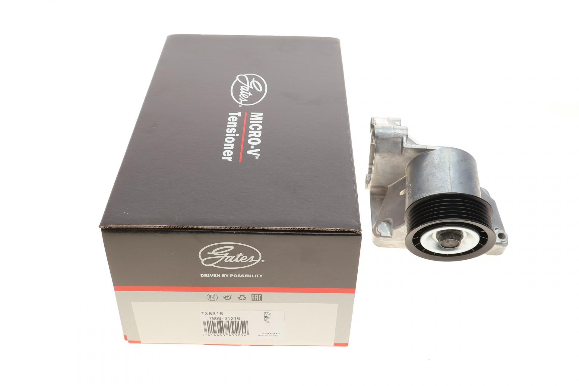 Натяжник ремня генератора GATES Ford Focus 1.4/1.6 98-04 (T38316) Натяжник ремня генератора GATES Ford Focus 1.4/1.6 98-04 (T38316)