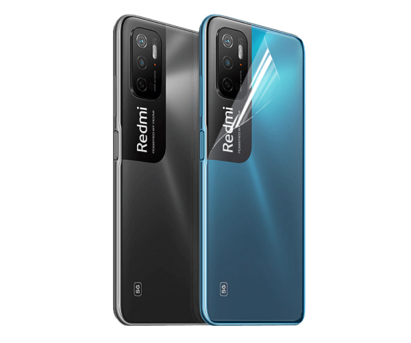 Противоударная гидрогелевая пленка Hydrogel Film для Xiaomi Redmi Note 11SE на заднюю панель Transparent