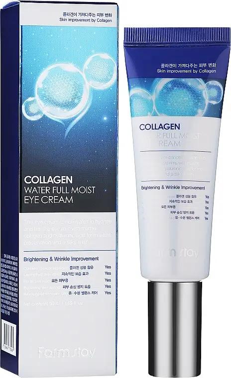 Крем для зоны вокруг глаз FarmStay Collagen Water Full Moist Eye с коллагеном увлажняющий 50 мл (801_1732) - фото 1