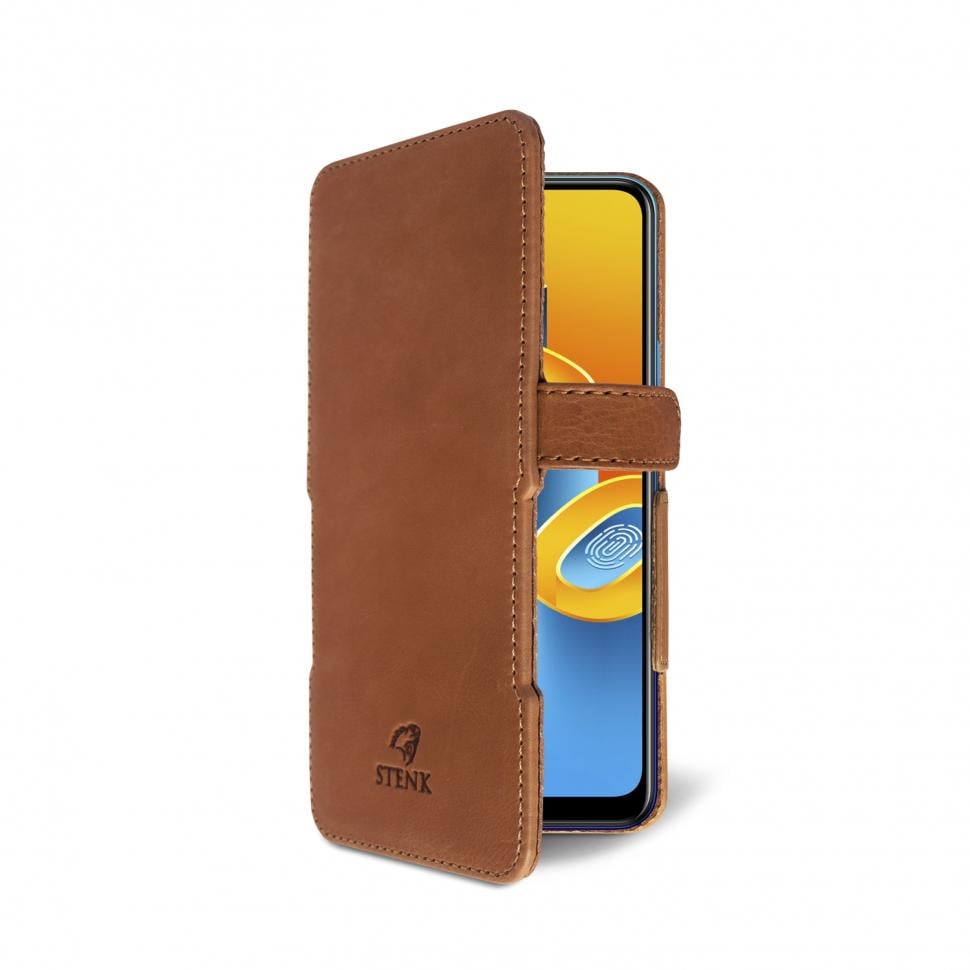 Чехол книжка Stenk Prime для Vivo Y20 Коричневый (68131)