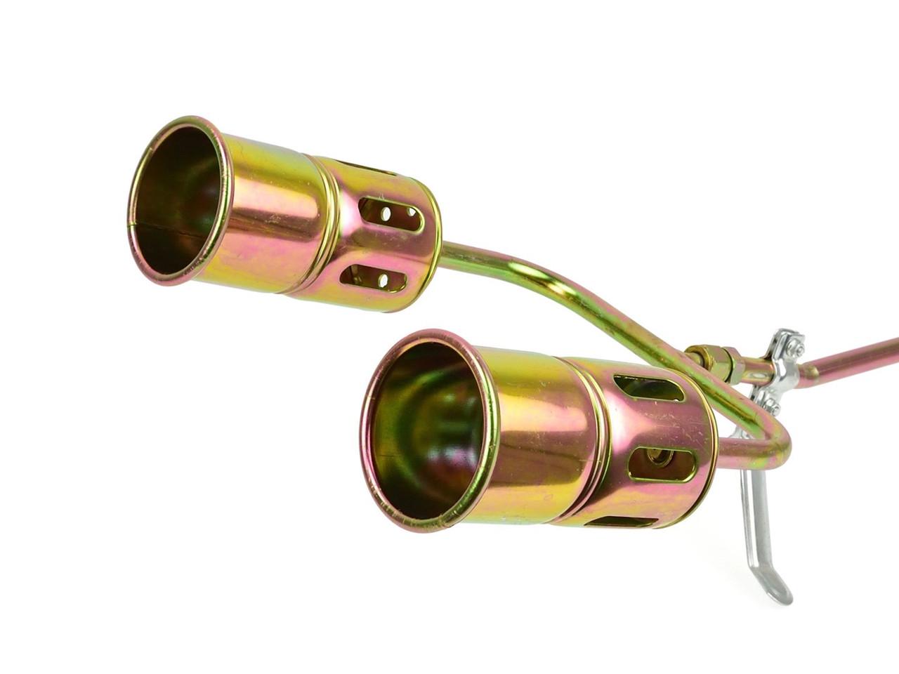 Газовая горелка кровельных работ GeKo 85 см на 2 сопла 60 мм и шлангом 5,0 м (G20006) - фото 4 Газовая горелка кровельных работ GeKo 85 см на 2 сопла 60 мм и шлангом 5,0 м (G20006) - фото 4