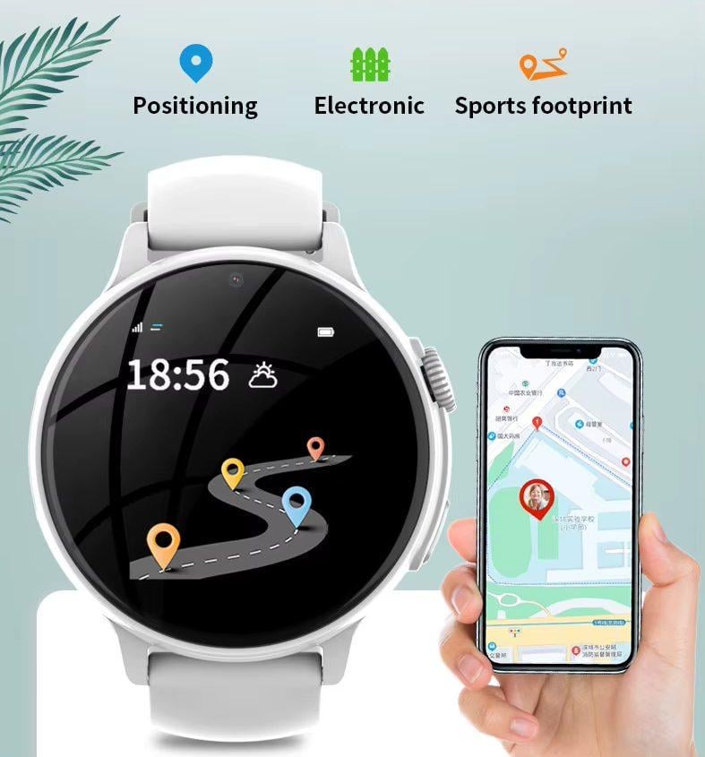 Смарт-годинник/телефон дитячий Lemfo M44 з GPS відстеженням/відеозв'язком/кнопкою SOS/українською мовою/4G Рожевий (9798676) - фото 8 Смарт-годинник/телефон дитячий Lemfo M44 з GPS відстеженням/відеозв'язком/кнопкою SOS/українською мовою/4G Рожевий (9798676) - фото 8