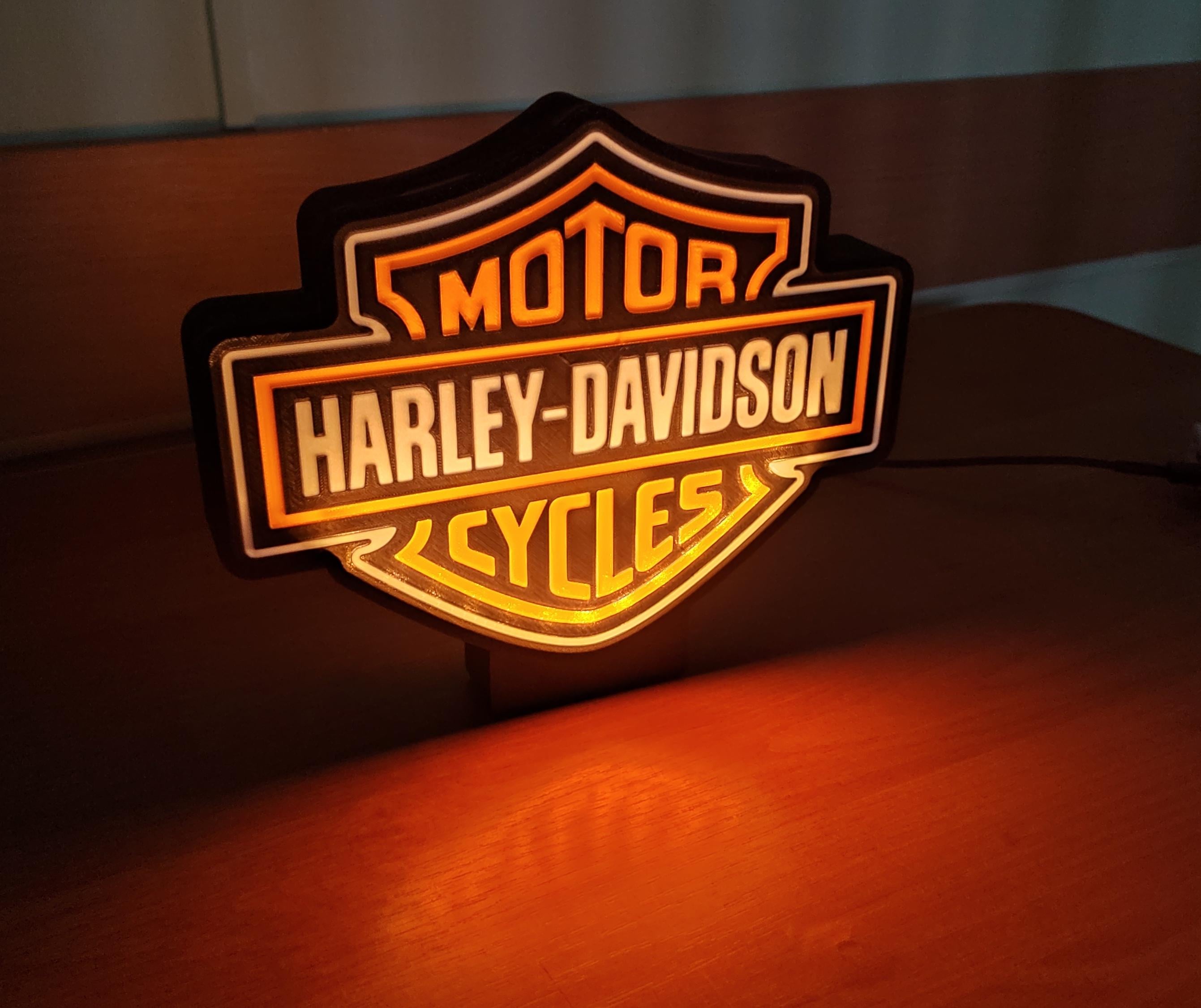 Світильник Harley-Davidson Харлі Девідсон (721) - фото 2