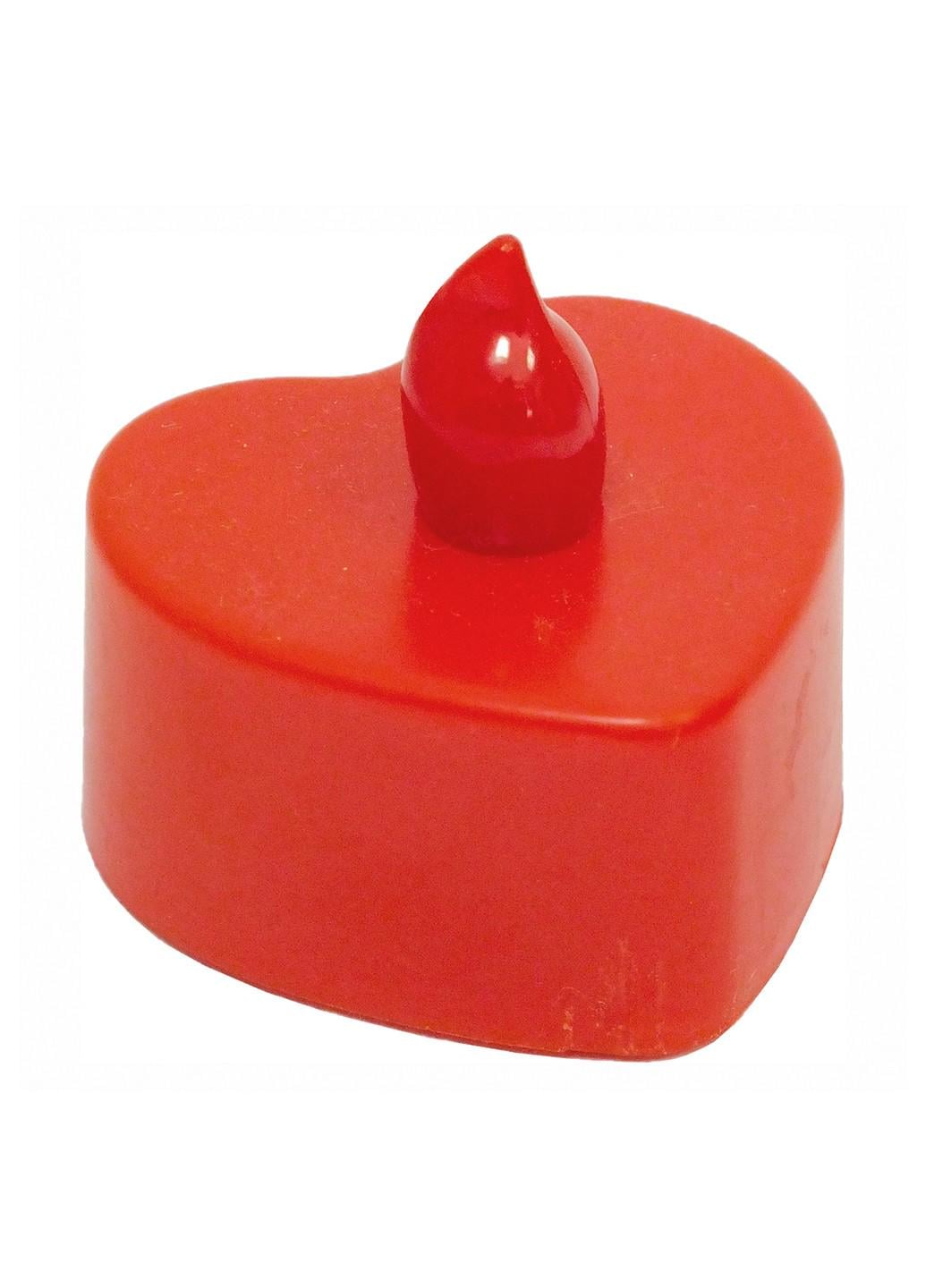 Свеча Сердце электронная Красный (18-590) Свеча Сердце электронная Красный (18-590)