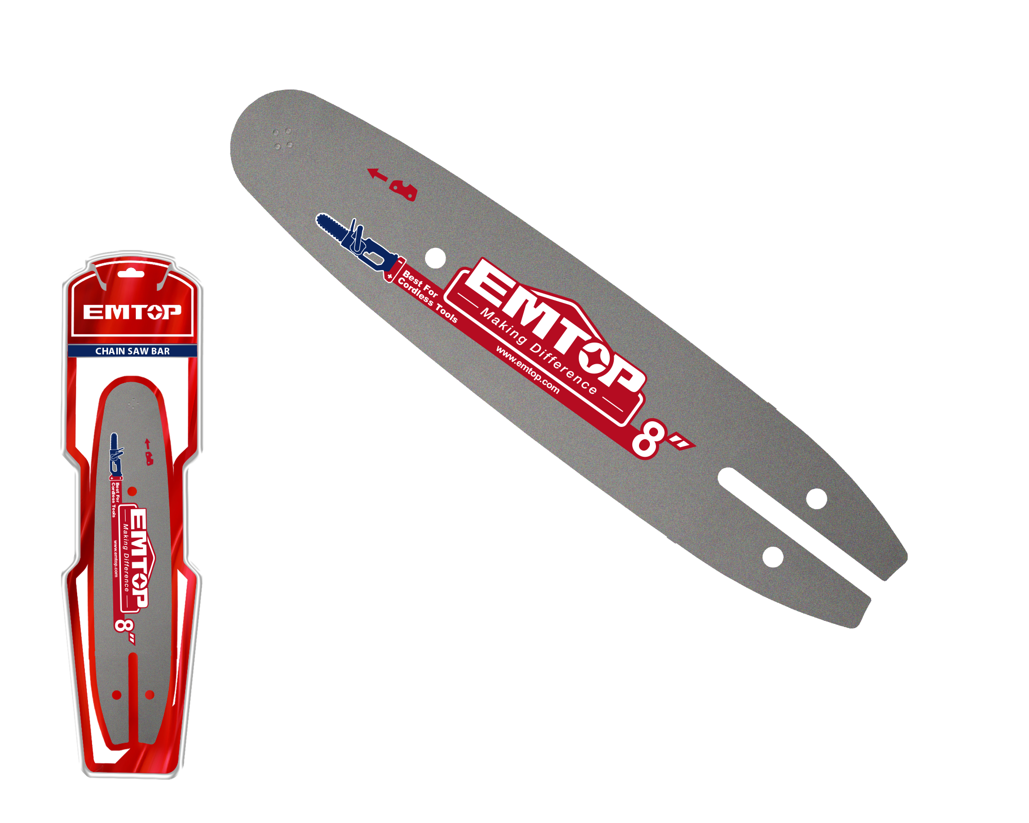 Шина для цепной пилы EMTOP ECSB6081 для моделей ELGA2085 ELGA20851 ULGA20851