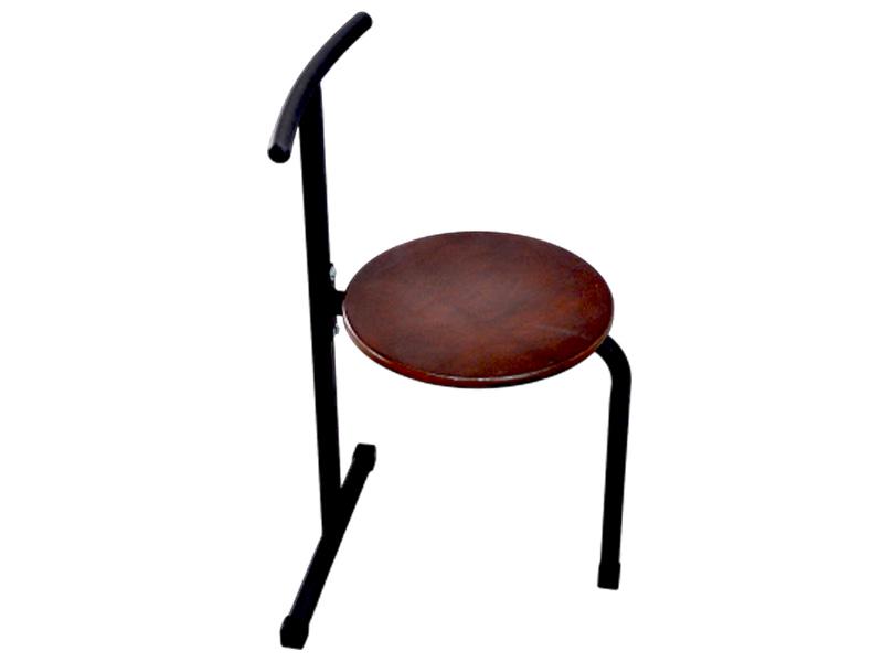 Стул для кафе Kompred OL840 Аль-Фреско 410х450х450/750 мм разборной Черный