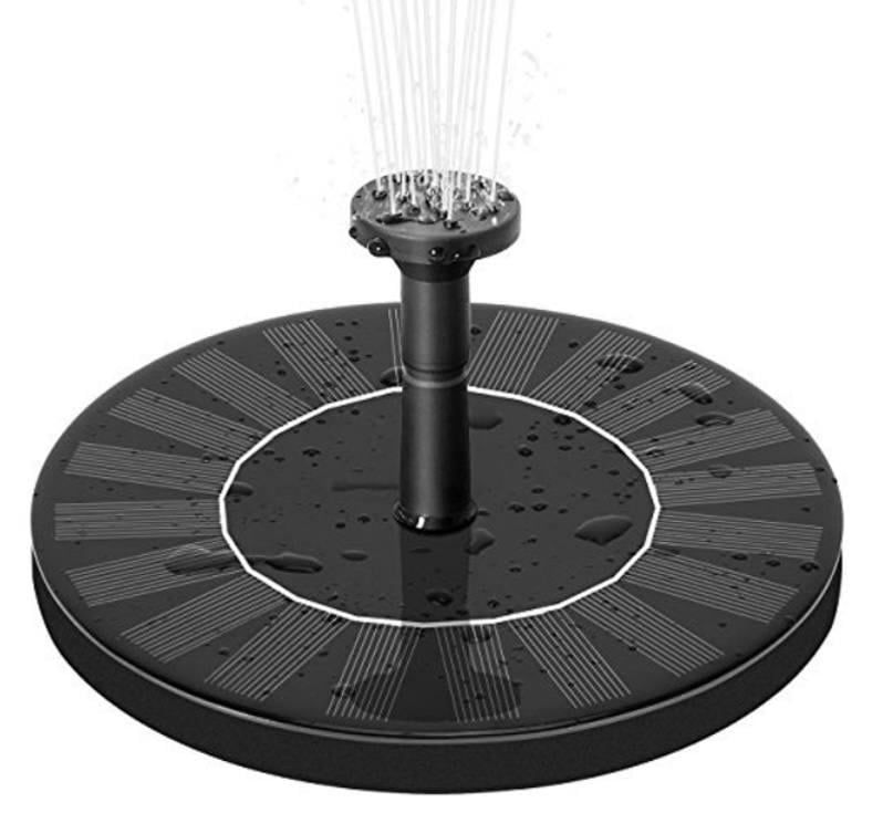 Фонтан садовый плавающий на солнечной батарее (3c674425)