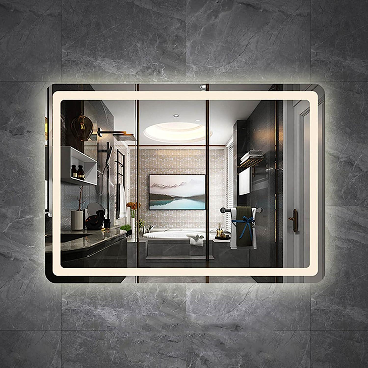 Зеркало Dim Dzerkal GANNA с LED-подсветкой 70х100 см (7897)