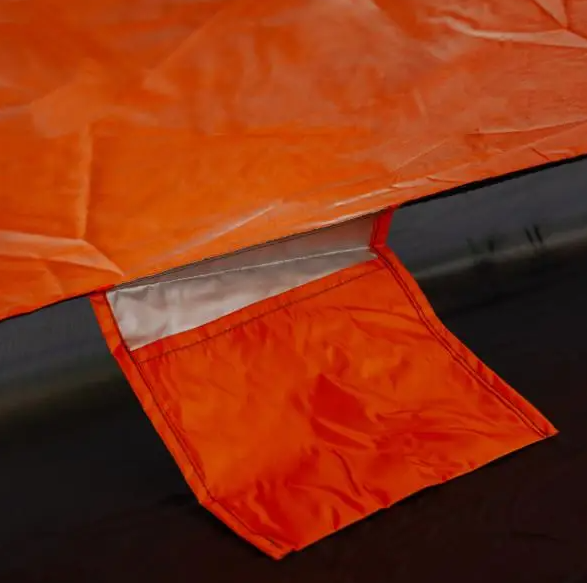 Намет автоматичний на 2-4 особи двошаровий 200х230х130 см Помаранчевий - фото 13