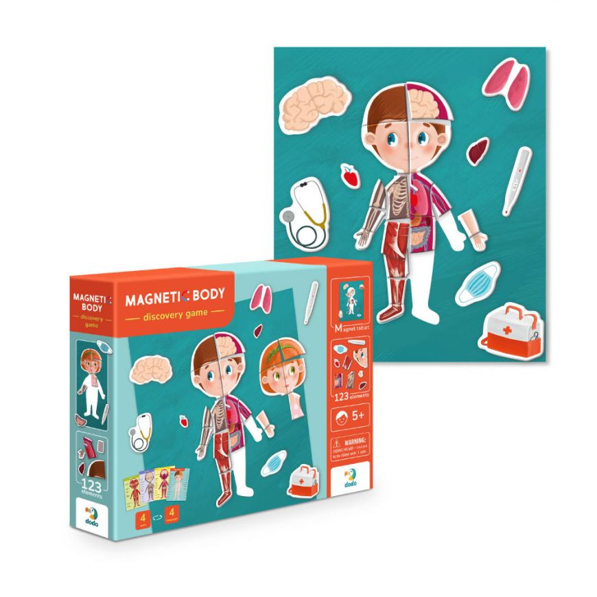 Настільна гра DoDo Toys Людське тіло Різнокольоровий (SR-113-N-404) - фото 4 Настільна гра DoDo Toys Людське тіло Різнокольоровий (SR-113-N-404) - фото 4