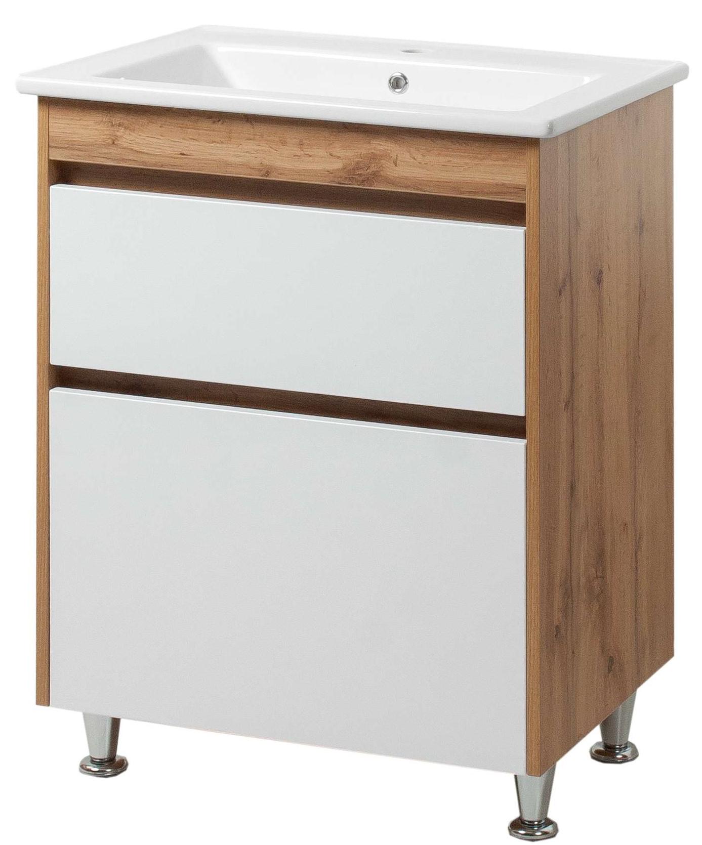 Тумба ЮВВИС Венера ТНБ-2 Д 65 см с умывальником Vesta (14853964)