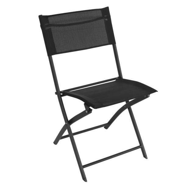 Стул раскладной Bonro B-5055 для балкона/террасы Черный (2690545548)