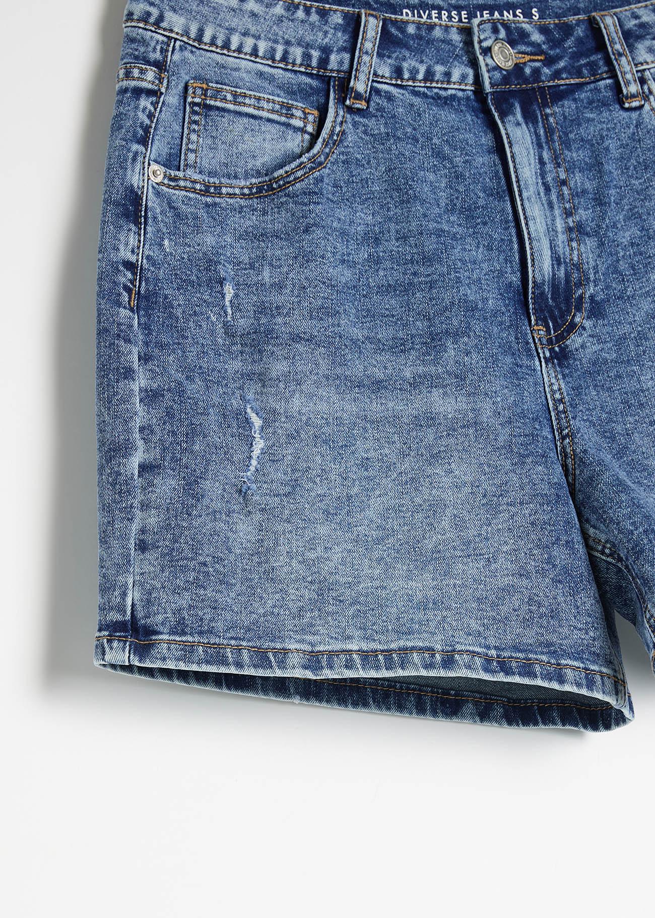 Шорти жіночі Diverse JANANO джинсові M Темно-блакитний (5905384135278) - фото 8