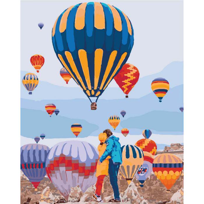 Картина по номерам Идейка Люди Воздушные мечты 40х50 см (KHO4503-mt)