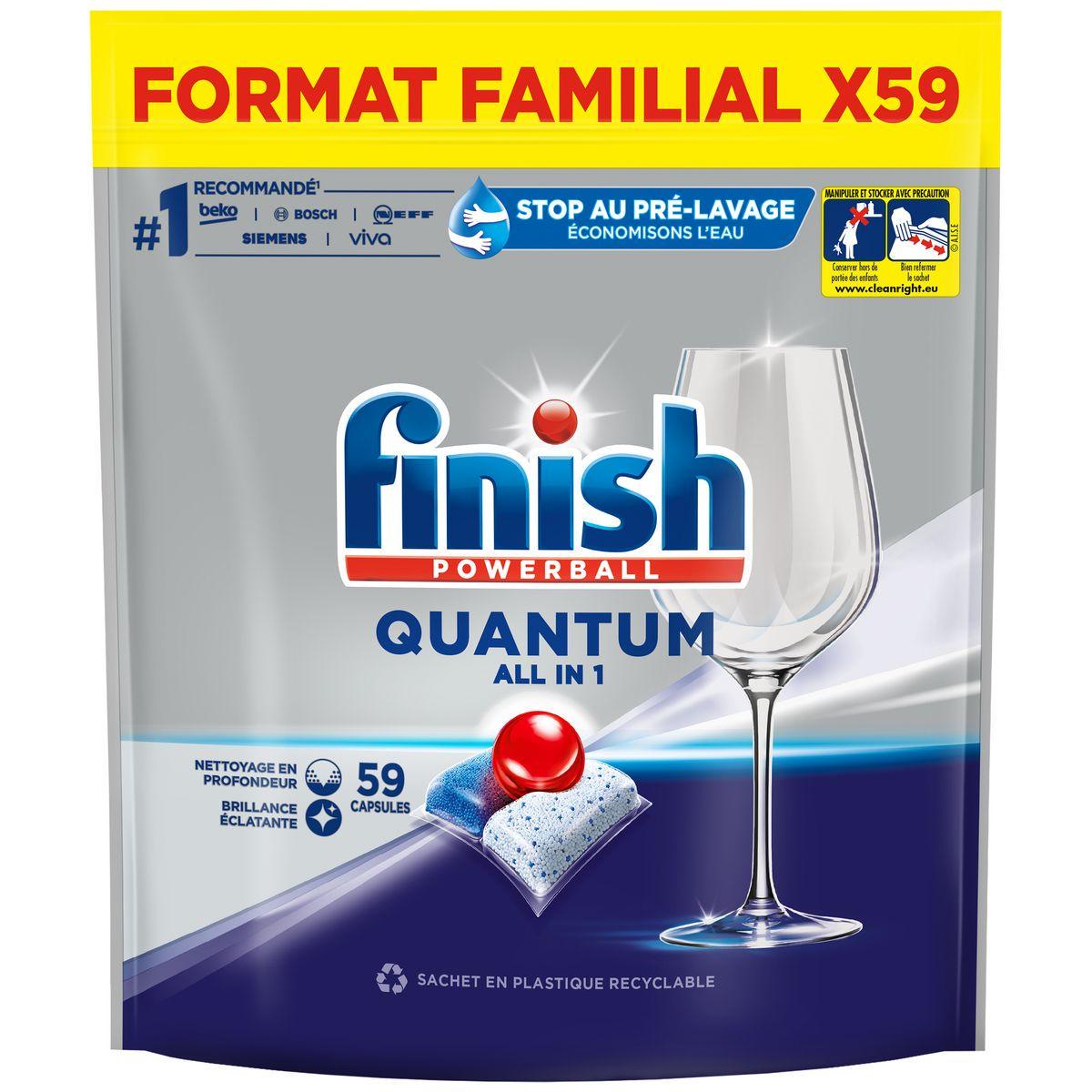 Таблетки для посудомийної машини Calgonit Finish Quantum 59 шт. (3665468400914)