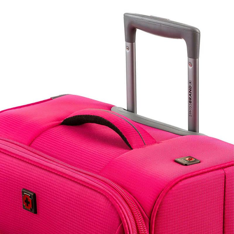 Валіза Swissbrand Silkeborg S Fuchsia/Light Grey (DAS301384) - фото 4 Валіза Swissbrand Silkeborg S Fuchsia/Light Grey (DAS301384) - фото 4