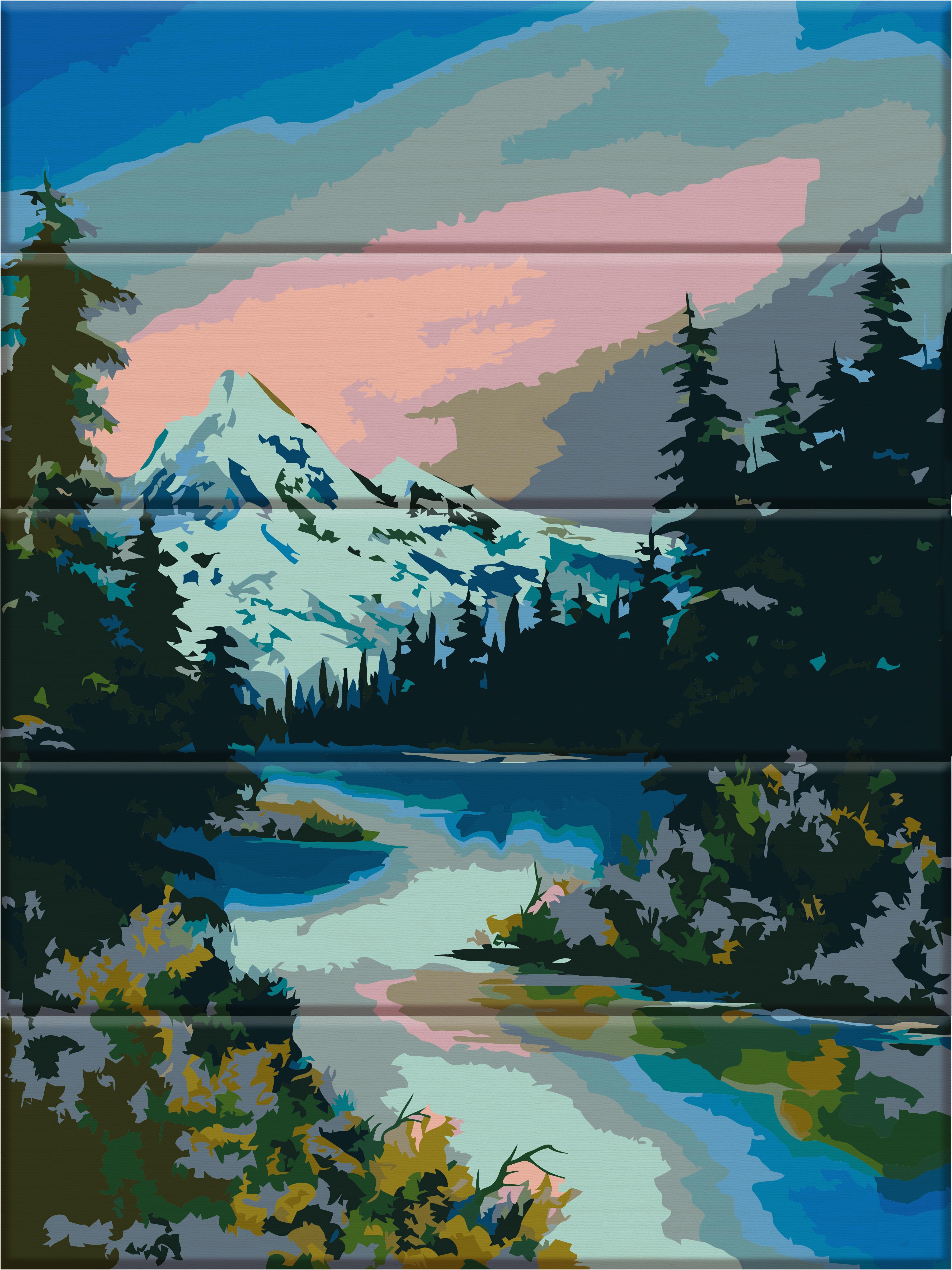 Картина по номерам Art Story Горная река 30x40 см (ASW041)