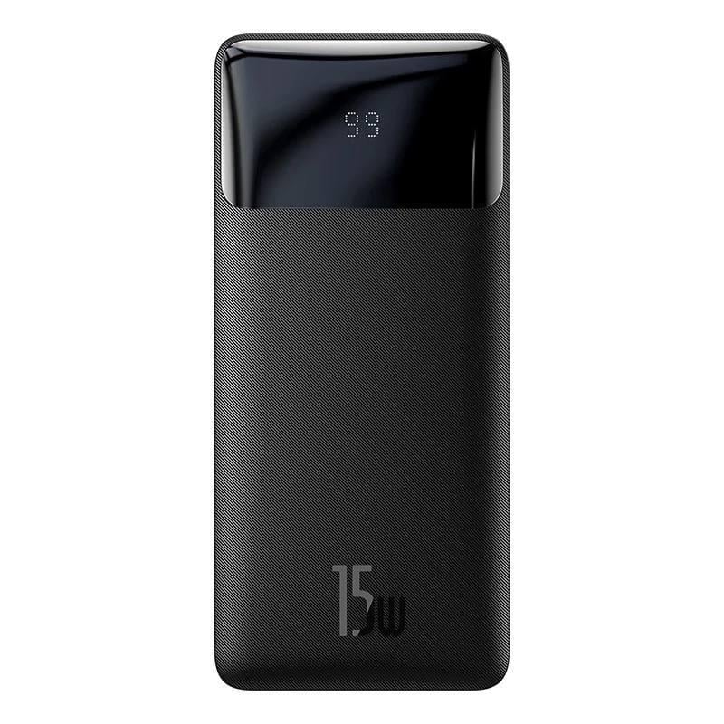 Повербанк BASEUS 10000 mAh 15 W PPDML-I01 с дисплеем и быстрой зарядкой H508 Black