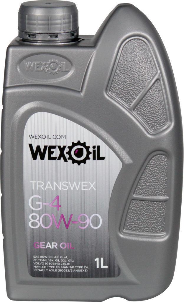 Трансмиссионное масло Wexoil 80W-90 G-4 1 л (1401131)