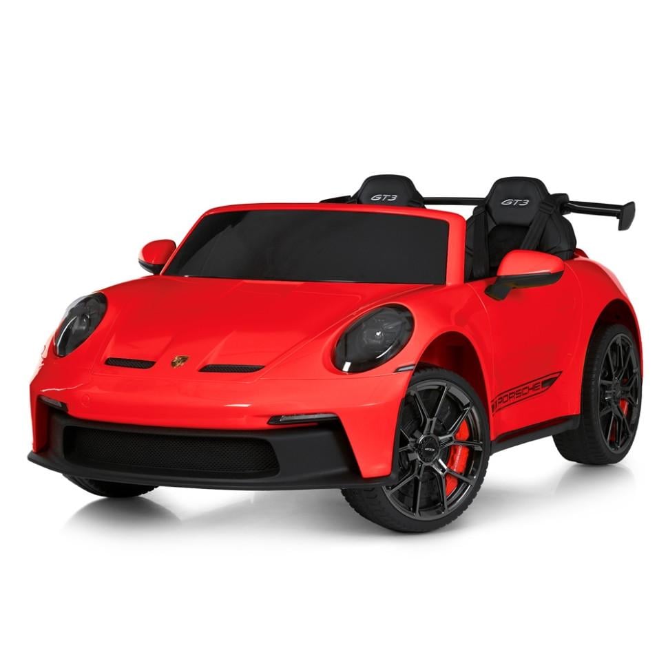 Детский электрический автомобиль Bambi Porsche 24V двухместный до 50 кг Красный (DE-169-E-914) Детский электрический автомобиль Bambi Porsche 24V двухместный до 50 кг Красный (DE-169-E-914)