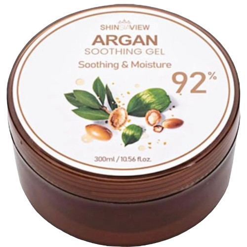 Гель для кожи увлажняющий ShinSiaView Argan Soothing Gel 92% с экстрактом аргании 300 мл (1738893496)
