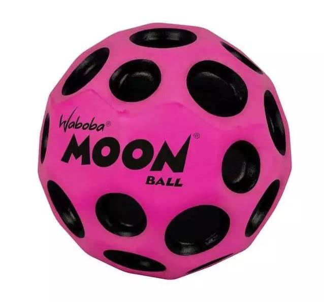 Мяч Waboba Moon 6 см Розово-черный