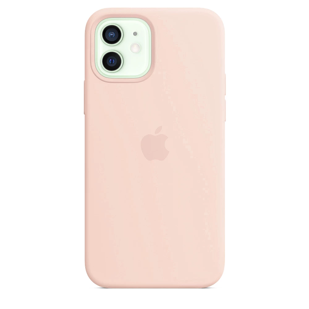 Силиконовый Чехол Накладка Silicone Case для iPhone 12/12 Pro Pink Sand