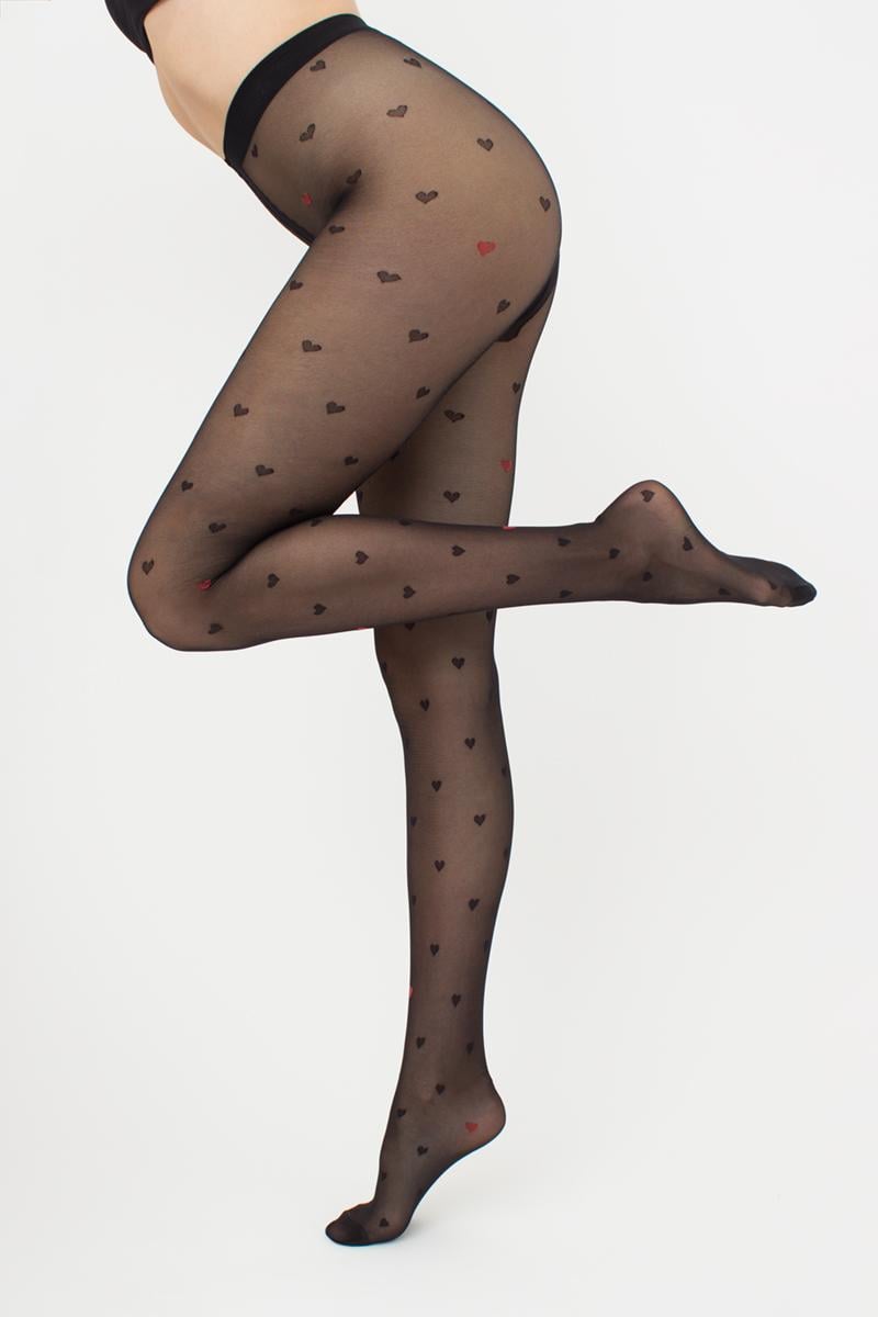 Колготки Giulia EVA в сердечко р. 20 2 Black/nero (30996718)