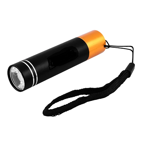 Фонарь ручной металлический батарейка 1хAA (2087)