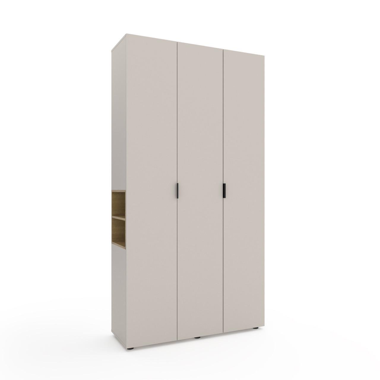 Шафа Metkas Home A015L ЛДСП 1200x420x2300 мм Кашемір/Дуб Артізан - фото 2 Шафа Metkas Home A015L ЛДСП 1200x420x2300 мм Кашемір/Дуб Артізан - фото 2