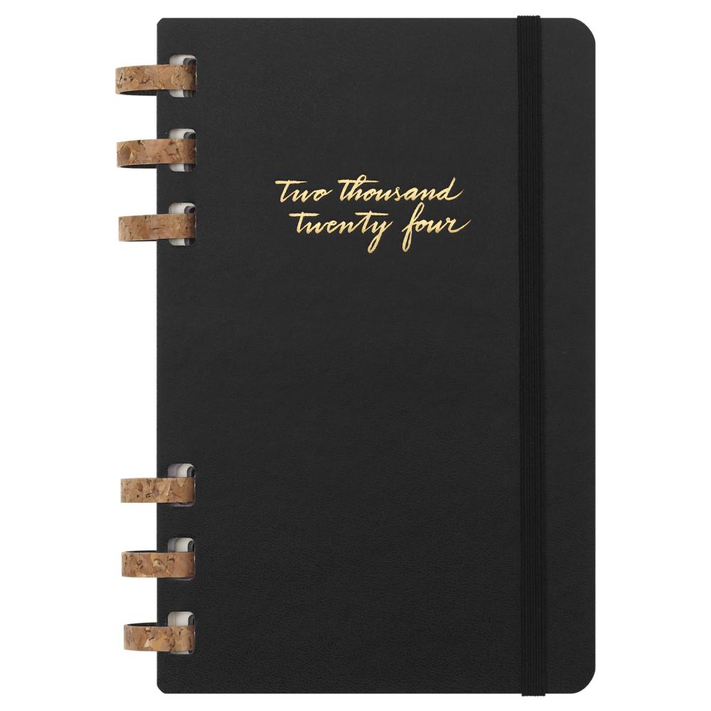 Еженедельник Moleskine 2024 Spiral средний (DHSPB12MWH3Y24)