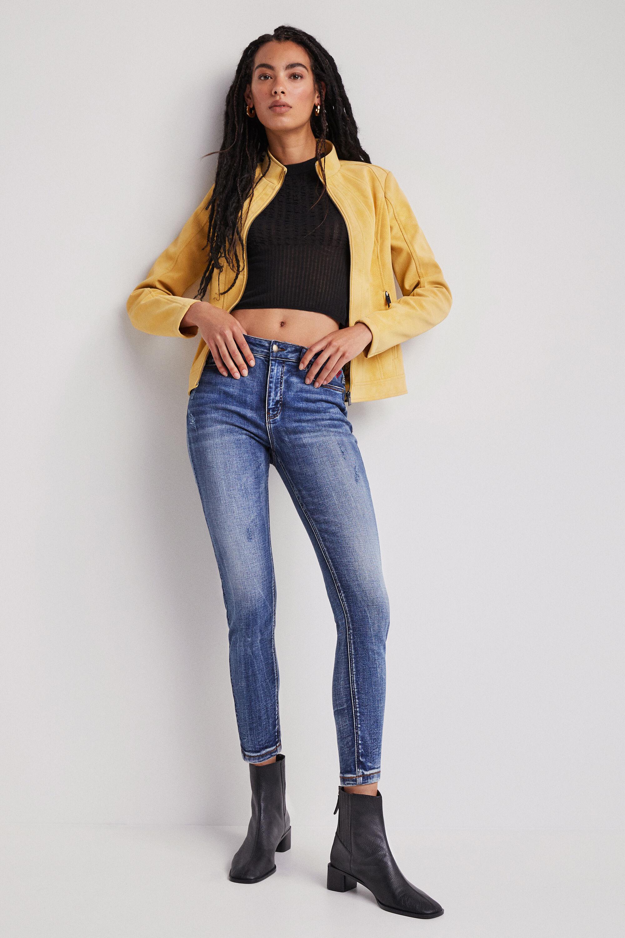 Куртка женская Desigual 22swew30 L Желтый - фото 2 Куртка женская Desigual 22swew30 L Желтый - фото 2