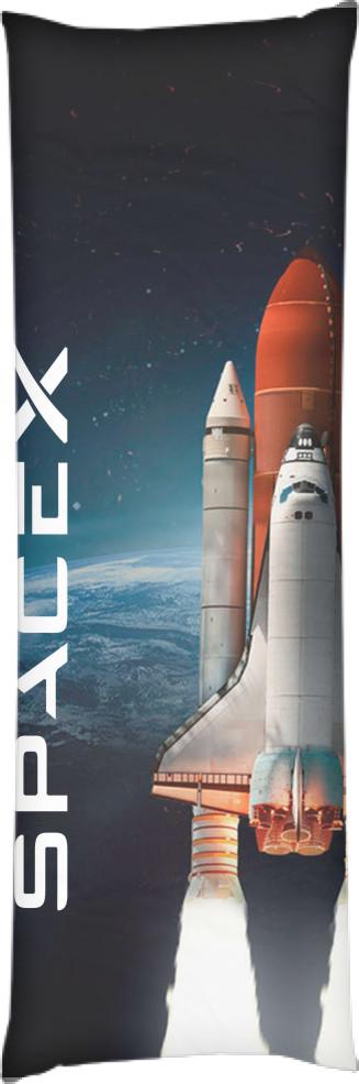 Подушка дакимакура Spacex 2 60x180 см (14094321)