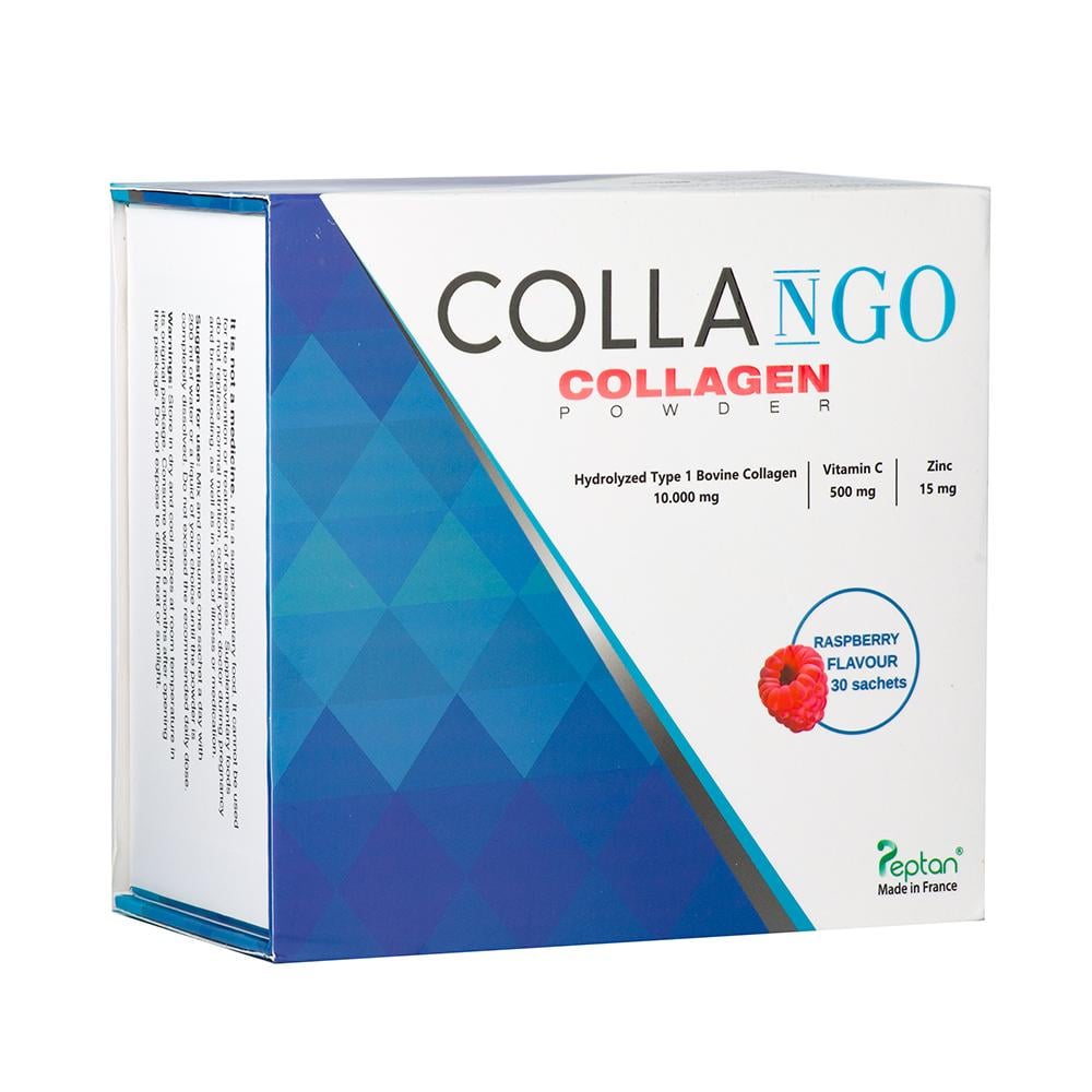 Колаген Collango Collagen порошок зі смаком малини 30 шт. (CCW-32)