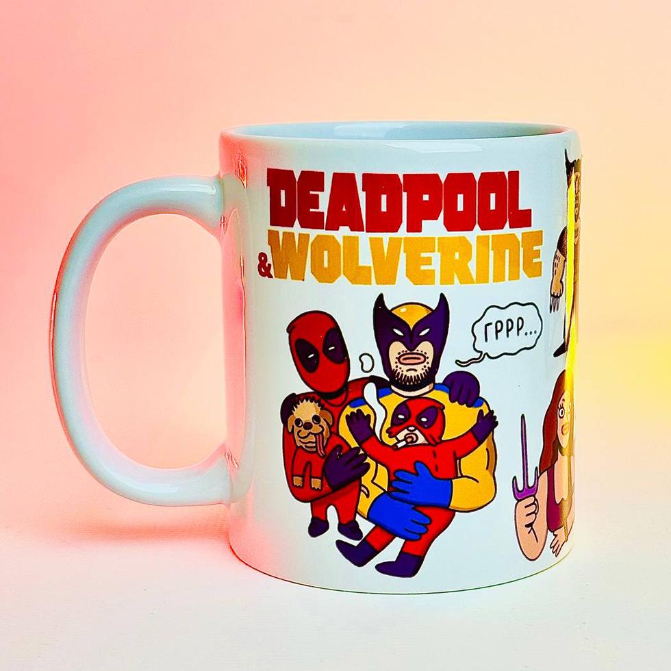 Кружка Deadpool vs Wolverine 330 мл (00000000181)