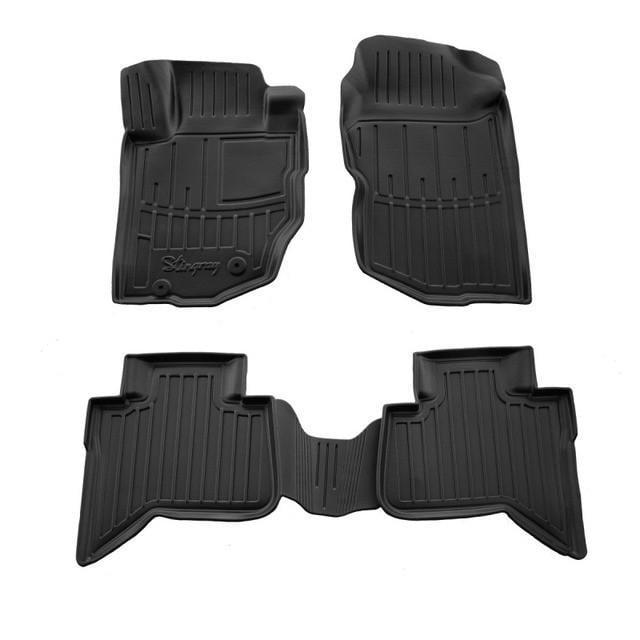 Килимки в салон з бортами Stingray для Mitsubishi L200 LC 2023- рр. (5013224)