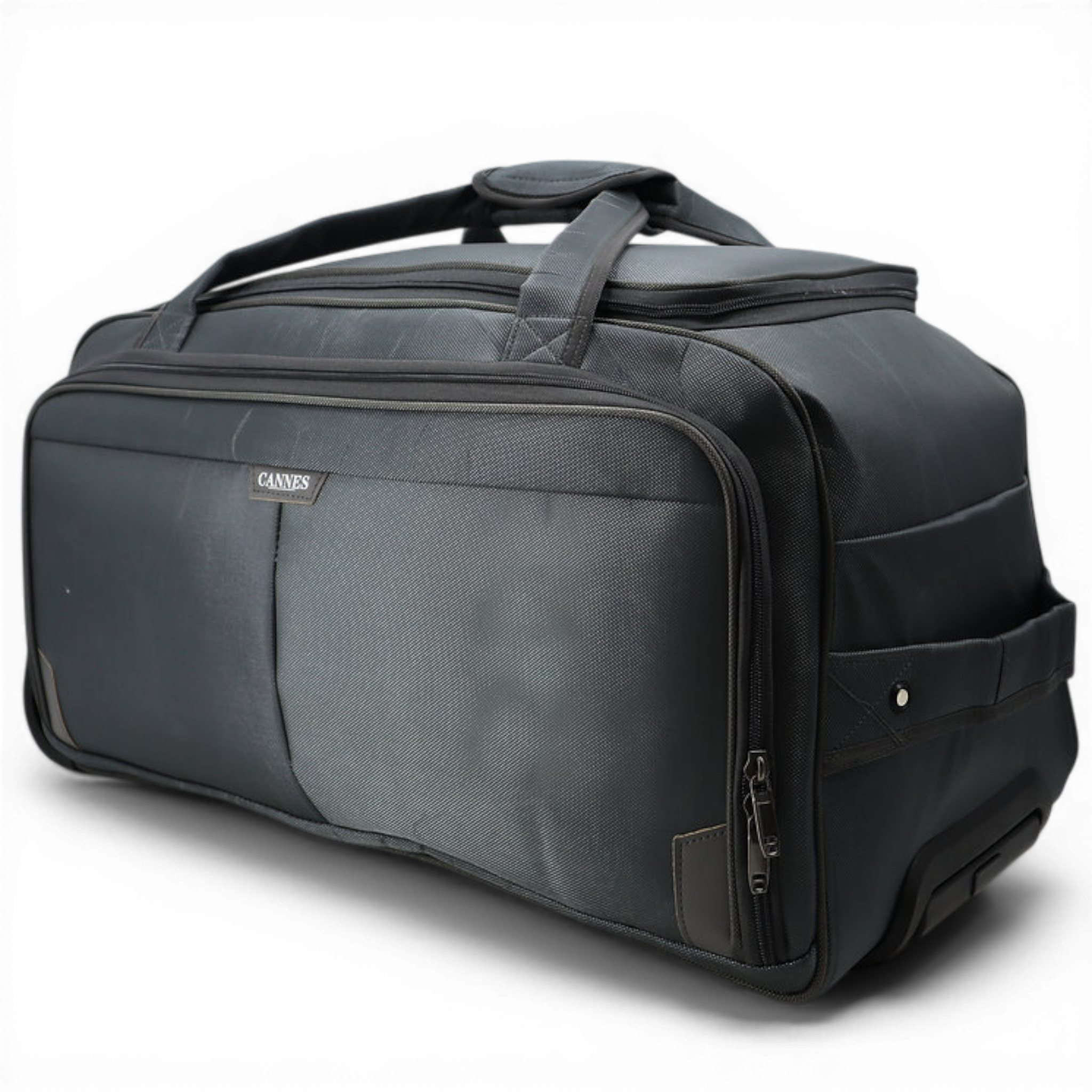 Дорожная сумка на колесах Cannes 1040 с телескопической ручкой L Grey (11916)