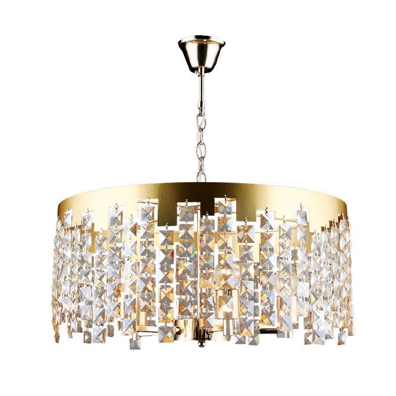 Люстра Sirius с хрустальным плафоном на пять ламп Е14 Золотой (B S2339/5)