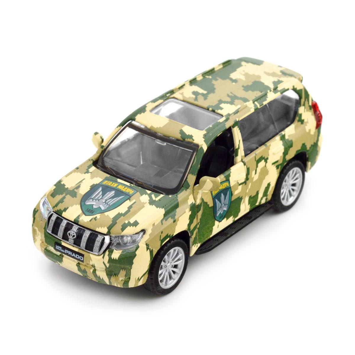 Автомодель іграшкова дитяча Шеврони Героїв TOYOTA LAND CRUISER PRADO Птахи Мадяра Автомодель іграшкова дитяча Шеврони Героїв TOYOTA LAND CRUISER PRADO Птахи Мадяра