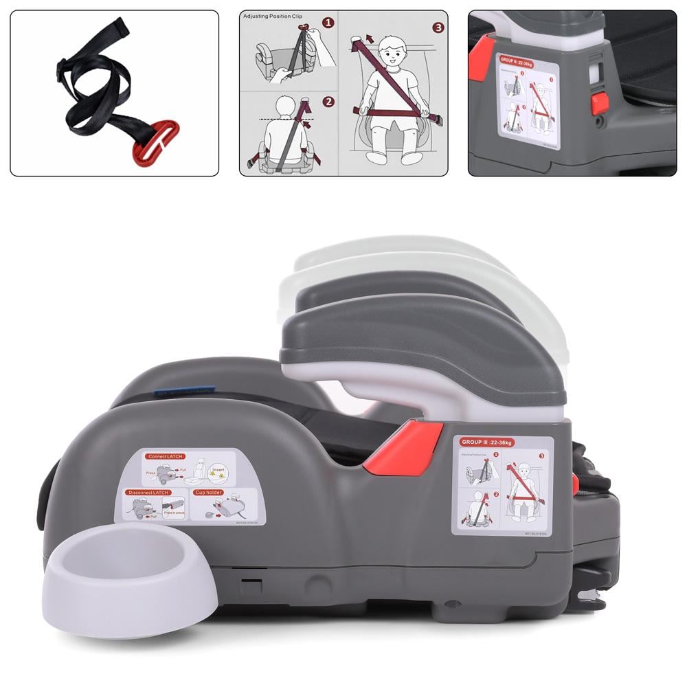 Бустер El Camino RORO Isofix ME 1144 Royal Black (28337933) - фото 3