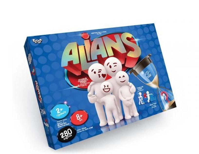 Настольная игра Alians на украинском языке 280 карт