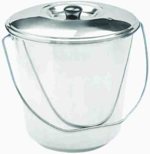 Ведро Empire Стандарт нержавеющее с крышкой 11 л (5015)